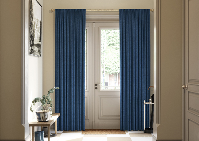 Harris, Imperial Blue - Made to Measure Curtains - Image 3